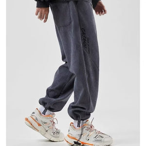 Ankle-tied Sports Chenille Casual Pants